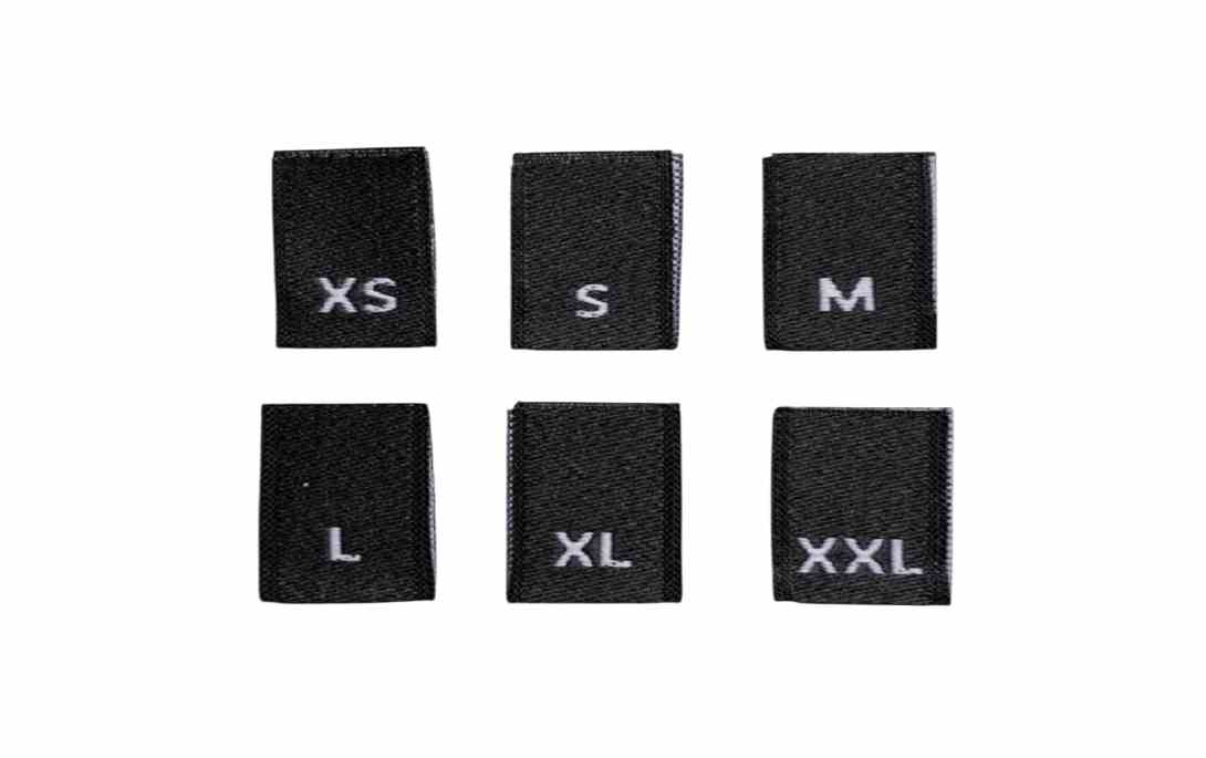Manufacturer, Exporter, Importer, Supplier, Wholesaler, Retailer, Trader of Woven Size Label in New Delhi, Delhi, India