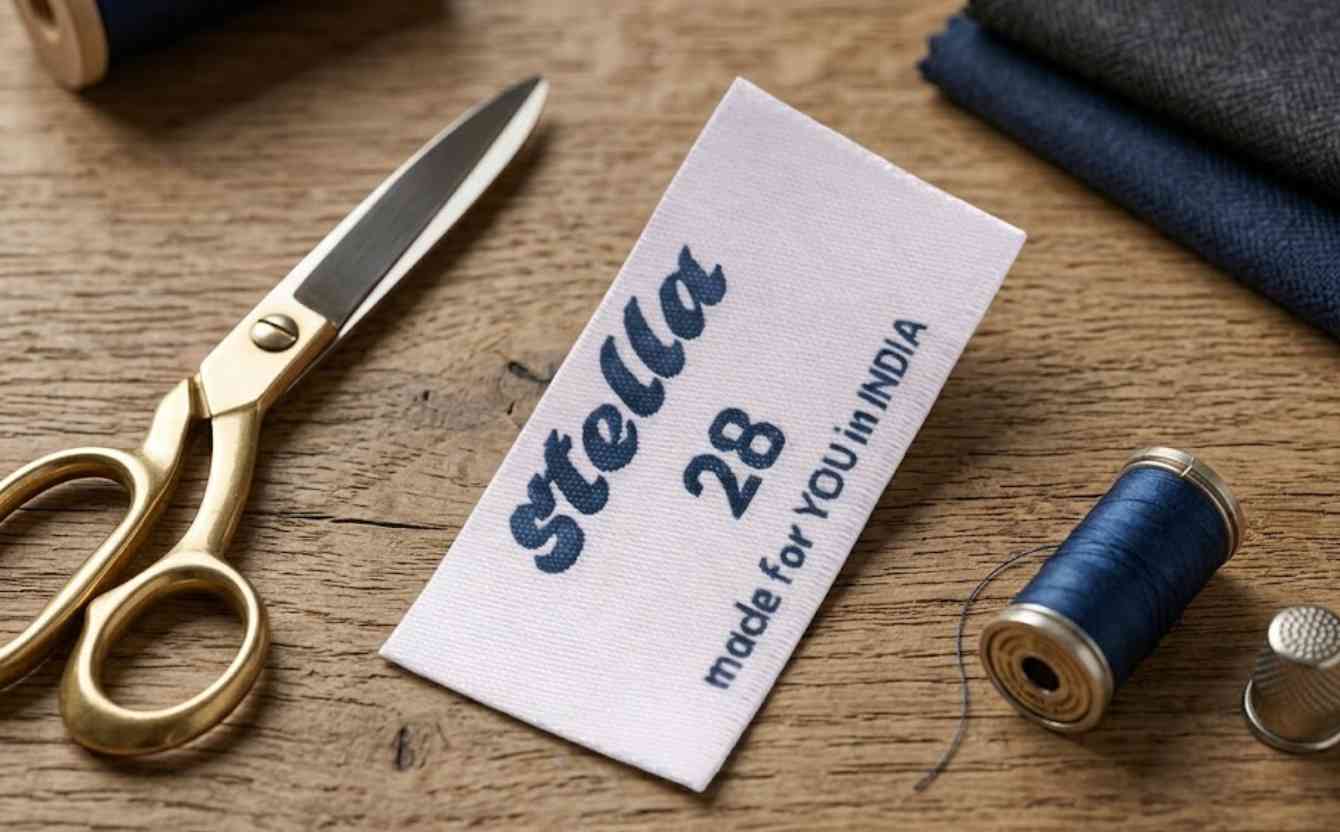 Woven Label left Right Stich Margin in Moti Nagar Image 3