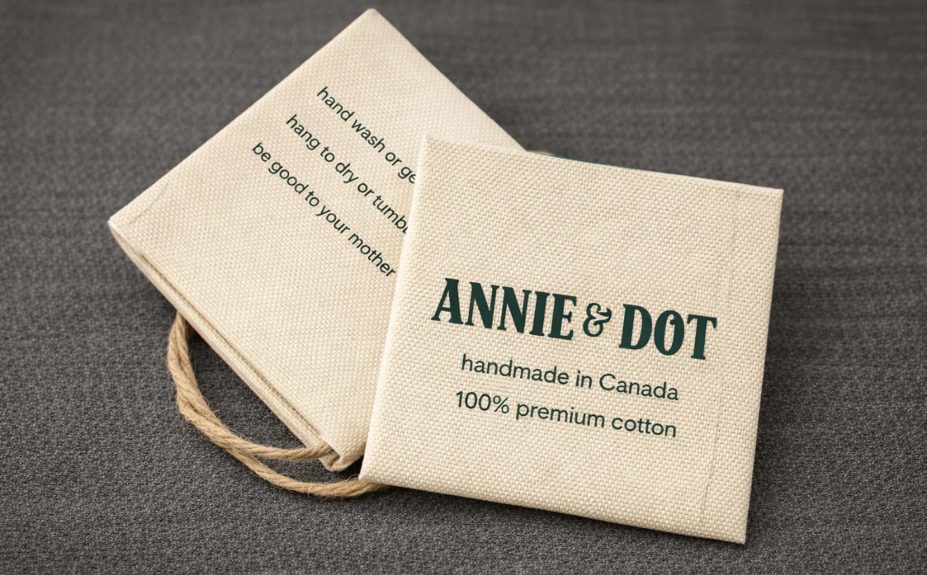 Cotton Printed Label Image 3